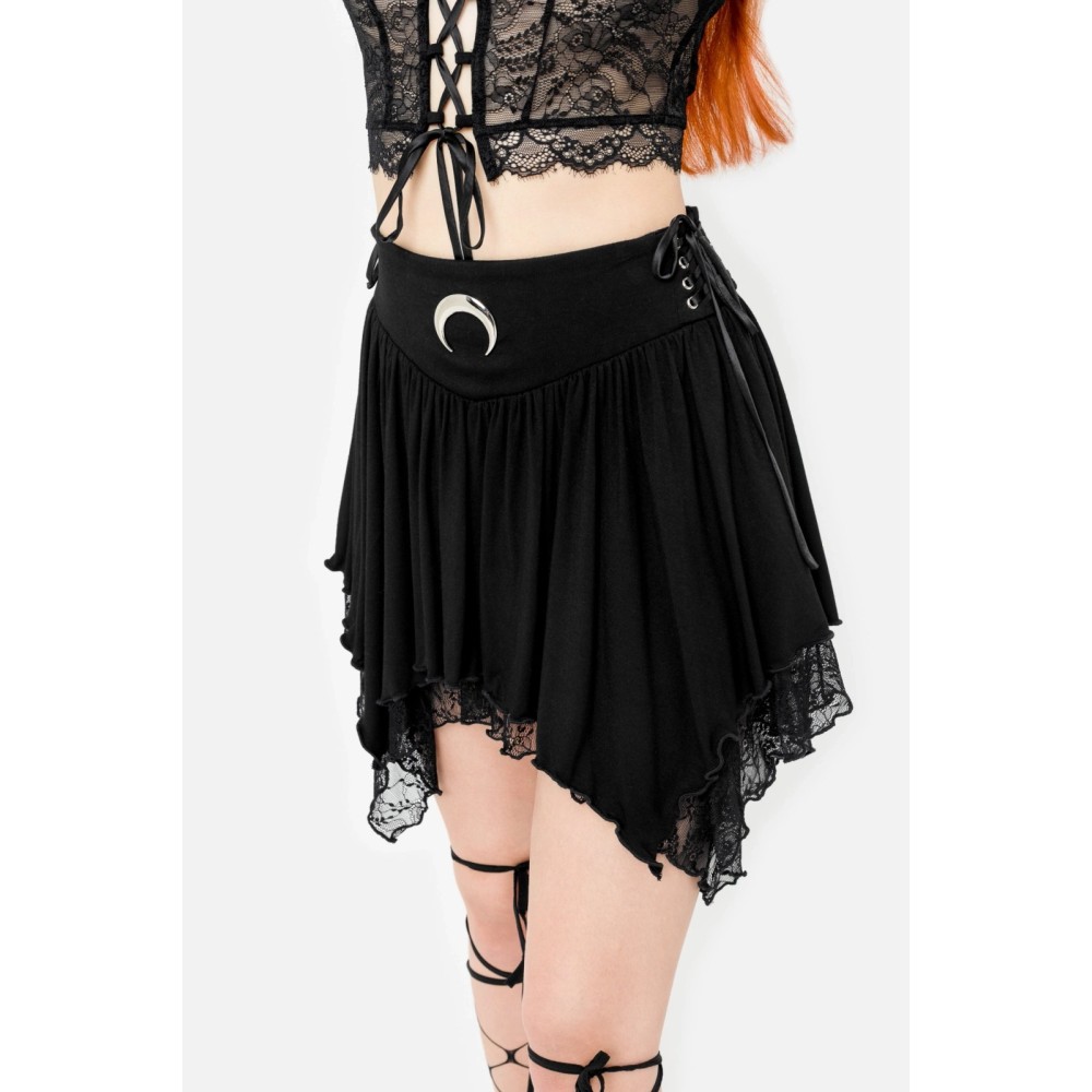 Restyle - Spellbound Korte rok - Zwart